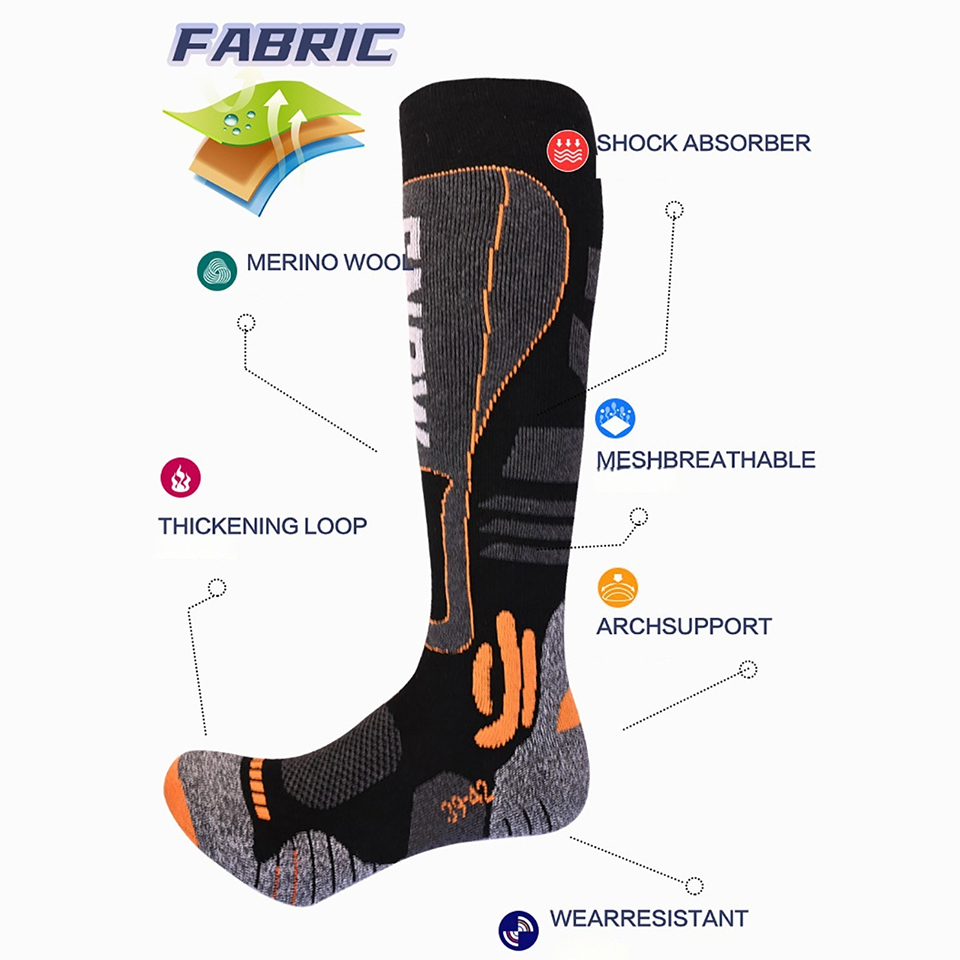 Loogdeel High Quality Merino W - đánh giá và giá Wool Hiking Sock