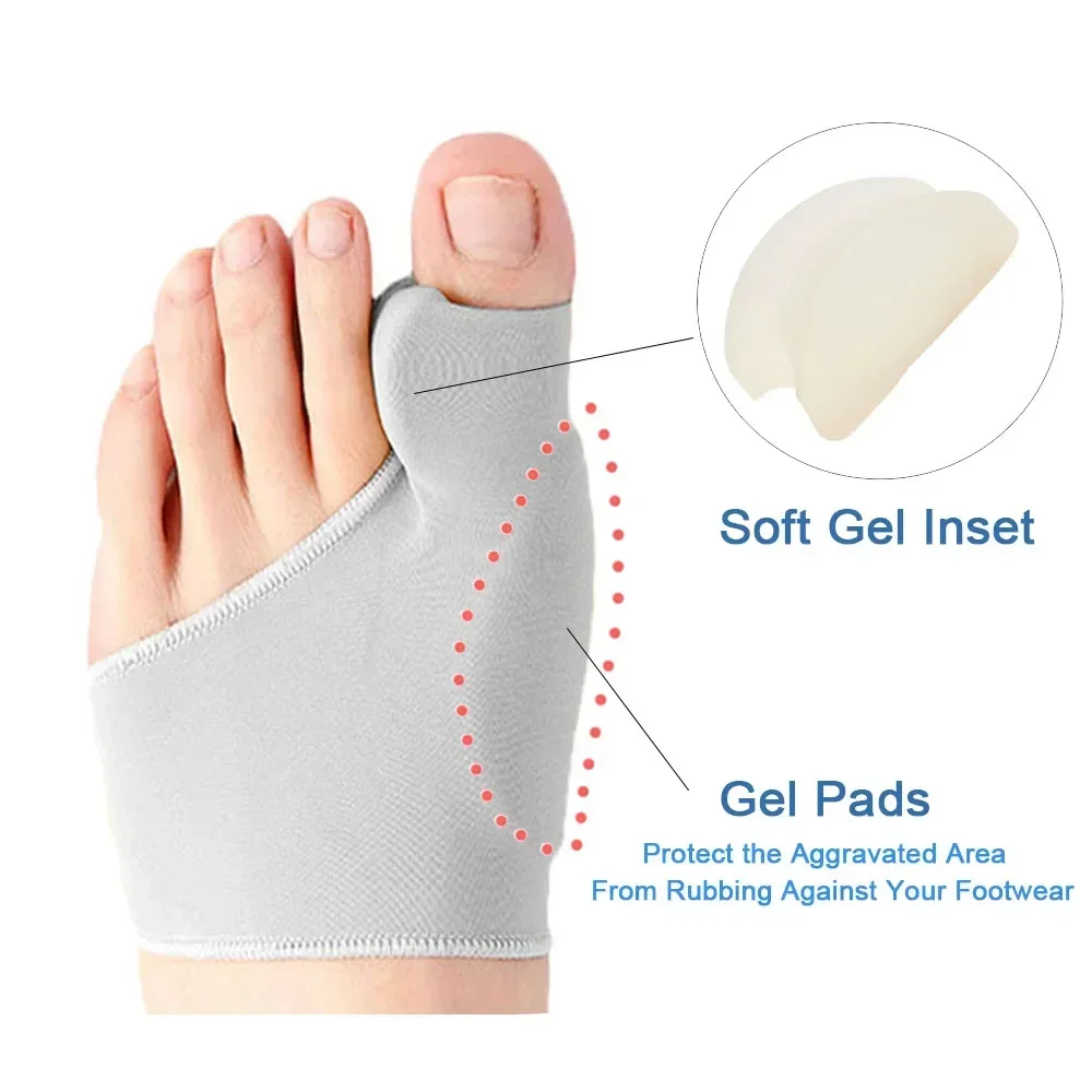 1/2Pair Toe Separator Hallux V - đánh giá và giá Ankle Brace Sock