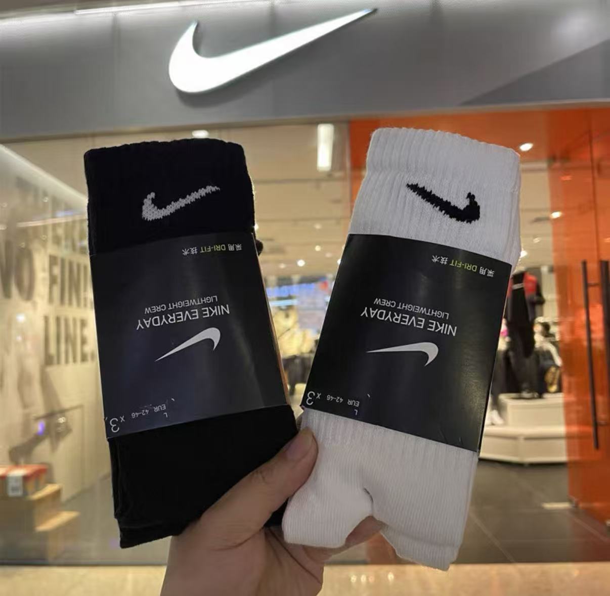 Nike 3 Packs Crew Socks Unisex - đánh giá và giá Cotton Crew Sock Pack