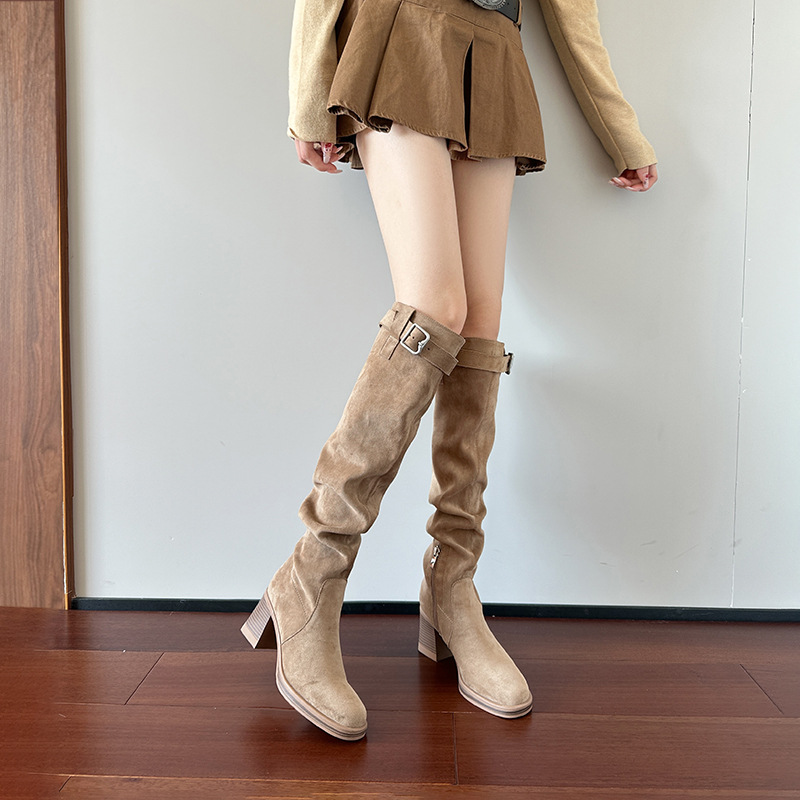 High heeled knee high boots fo - đánh giá và giá Knee High Sock Women