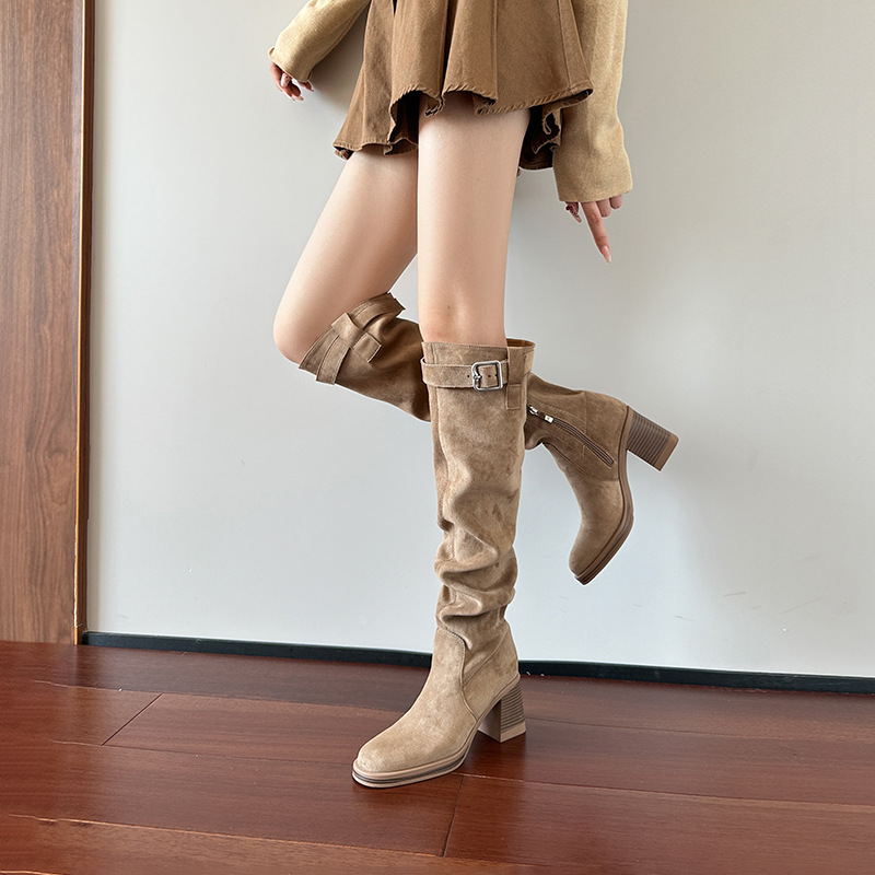 High heeled knee high boots fo - đánh giá và giá Knee High Sock Women