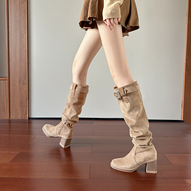 High heeled knee high boots fo - đánh giá và giá Knee High Sock Women